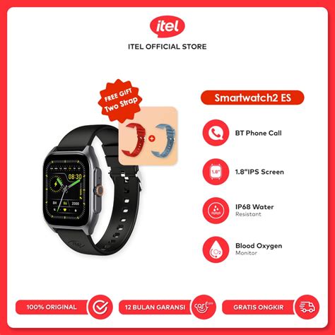 Jual ITEL Smart Watch 2 ES ISW 12 Smartwatch Like Display