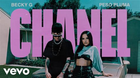 Becky G Peso Pluma Chanel Audio Youtube