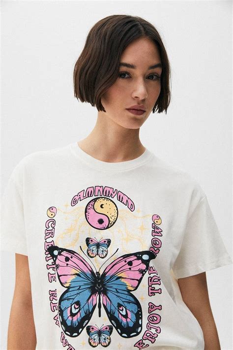 T-shirts de Mulher | PULL&BEAR