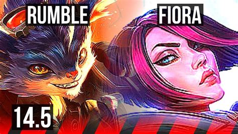 Rumble Vs Fiora Top Legendary Rank Rumble Tr Master