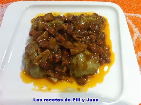 Las Recetas De Pili Y Juan Alcachofas A La Montillana