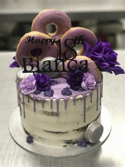 Naked Drip Cake Alfresco Cakes Gelati