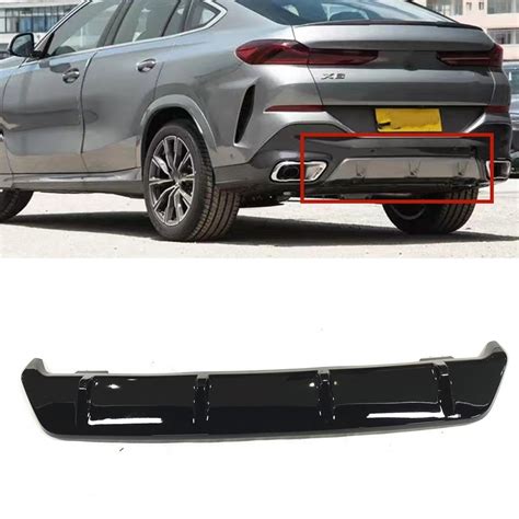 For BMW G06 LCI X6 2020 2021 2022 2023 2024 Rear Bumper Diffuser