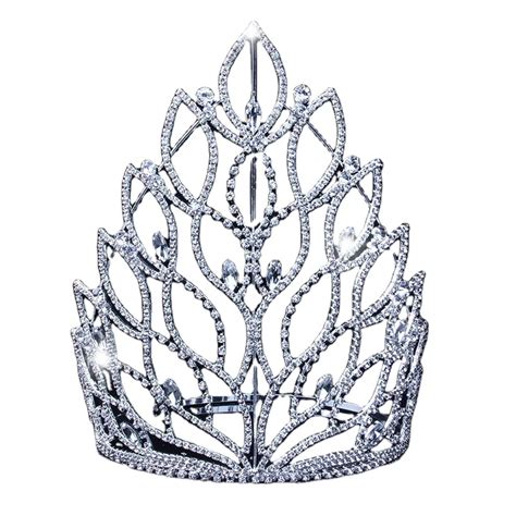 Beauty Queen Crown On White Background