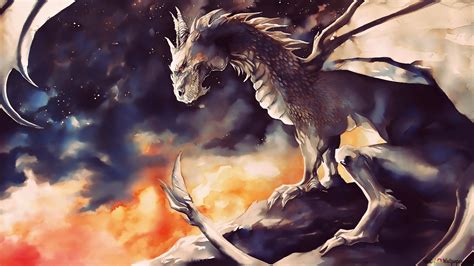 White Dragon Wallpaper Widescreen