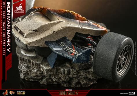 Iron Man Hot Toys Iron Man Mark V And Race Track Diorama Base The Toyark News