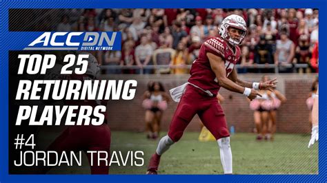 4 Florida State Qb Jordan Travis 2023 Acc Top 25 Players Youtube