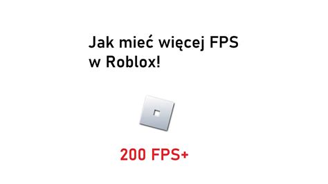 Jak mieć więcej FPS ów w ROBLOX Roblox Tutoriale 1 YouTube