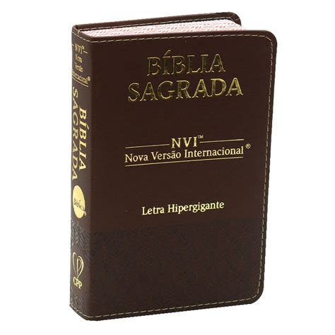 Produto Biblia Sagrada Sua Biblia N V I Luxo Letra Normal Capa Pu