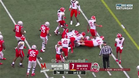 Ohio State Oloffense Vs Maryland Defense 2023 Youtube