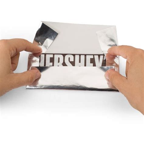 Foil Wrapper Pack Of 100 Candy Bar Wrappers With Paper Backing Etsy