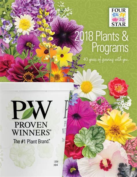 Four Star Greenhouse Publishes 2018 Plants Programs Catalog Lawn