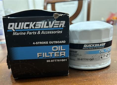 QUICKSILVER 35-877761Q01 - cross reference oil filters | oilfilter ...