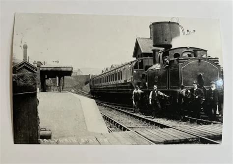 Railway Locomotive Photograph Abersychan And Talywain Station A743