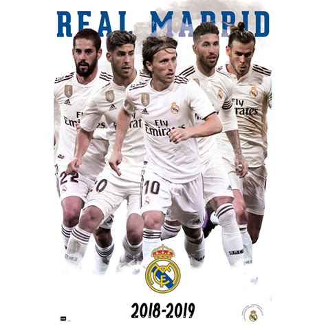 Buy Real Madrid 2018-19 Players Collage Poster in wholesale online!