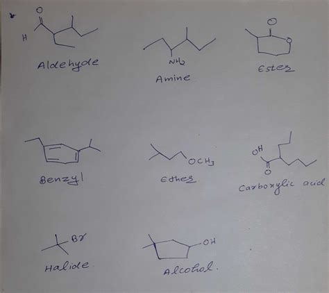 Solved Please Answer Below Question Label The Functional Group