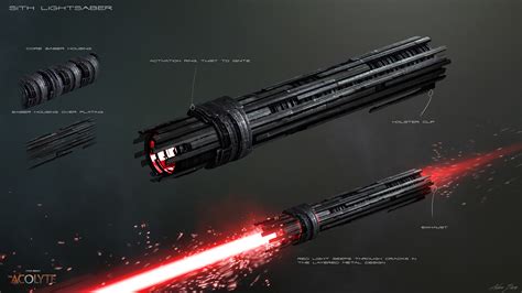 The Acolyte I Primi Concept Delle Spade Laser Star Wars Italia