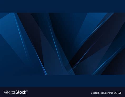 Modern blue abstract presentation background Vector Image