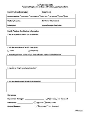 Justification Form Fill Online Printable Fillable Blank Pdffiller