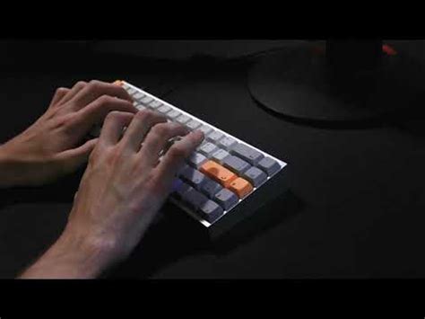 Lubed Novelkeys Cream Switches Typing Demonstration Youtube