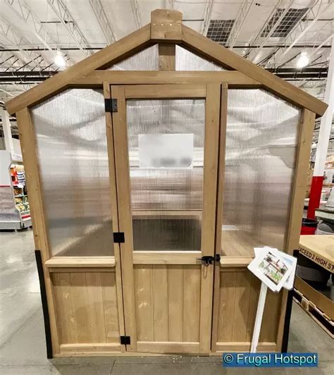 Yardistry Cedar Poly Greenhouse Is Back At Costco In 2024 Cedar