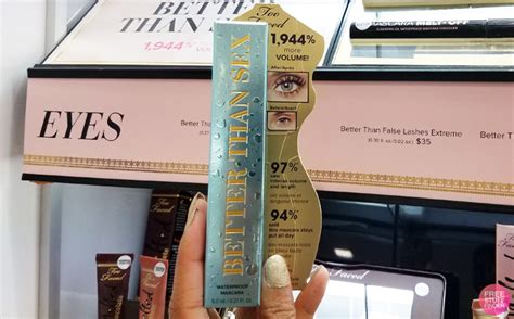 Better Than Sex Mascaras Free Stuff Finder