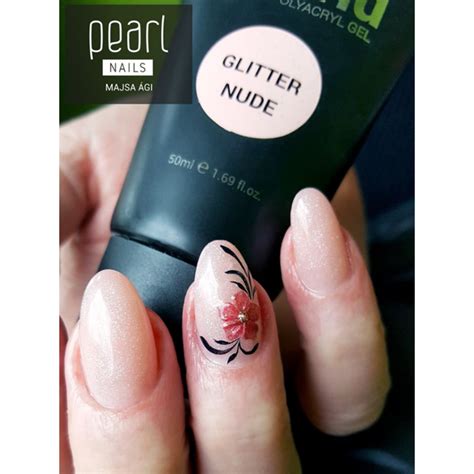 Hybrid PolyAcryl Gel Glitter Nude BeautyBar