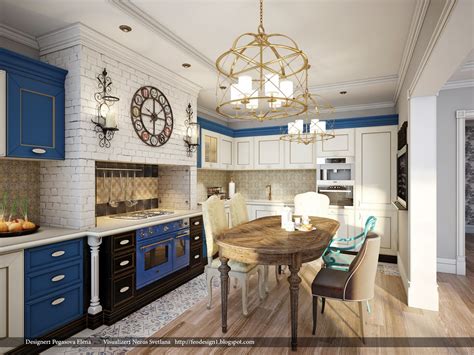 Svetlana Nezus Portfolio: Кухня в французском стиле