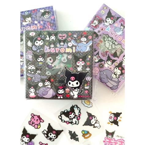 Jual 100 Lembar Stiker Lucu 2D Sanrio Karakter Kuromi Momo Frozen