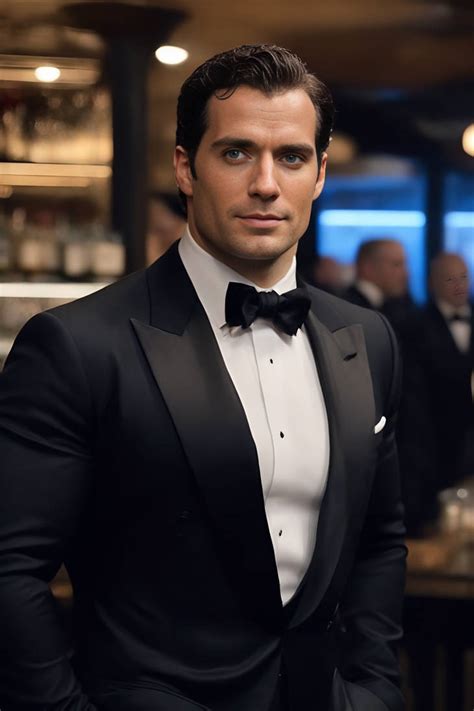 Henry Cavill as James Bond (1) by AlienFodder on DeviantArt