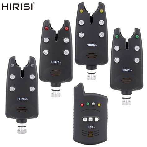 Hirisi Wireless Karpfen Angeln Alarm Set 1 4 F R Karpfen Grob Angeln