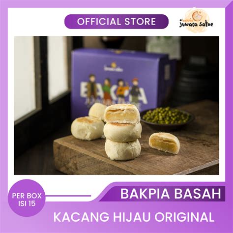 Jual Bakpia Juwara Satoe Isi Bakpia Basah Kacang Hijau Original