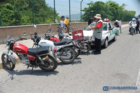 Operativos Para Detectar Motos Y Motociclistas Irregulares Colima