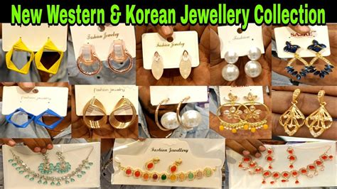 Western Korean Jewellery New Collection Kolkata Imitation Jewellery