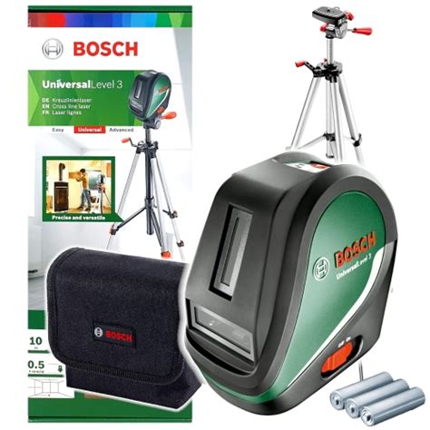 Laser Liniowy Bosch UniversalLevel 3 Set Unikol Zabrze