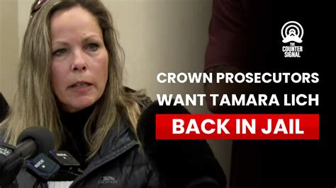 BREAKING: Crown prosecutors want to send Tamara Lich back to jail - The Counter Signal