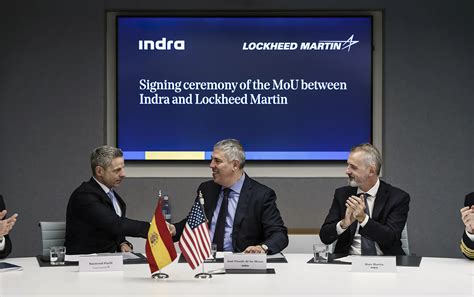 Lockheed Martin E Indra Firman Acuerdo De Defensa Y Ciberseguridad