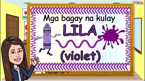 KULAY LILA VIOLET YouTube