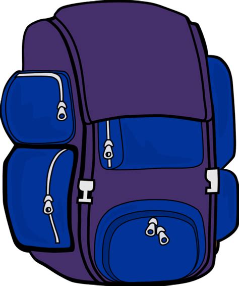 School Backpack Clipart Free Images 2 Backpack Clip Art Full Size