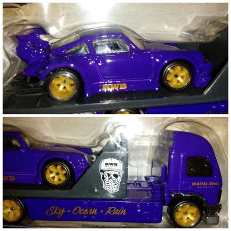 Jual Hot Wheels Team Transport RWB Porsche Aero Lift Shopee Indonesia