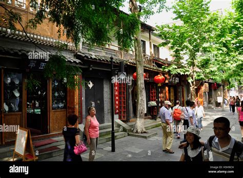 China Street, Chengdu Stock Photo - Alamy