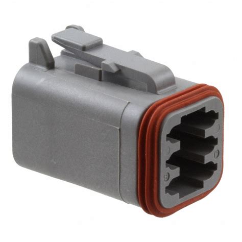 DT06 6S TE Connectivity Deutsch Connectors 连接器互连器件 DigiKey