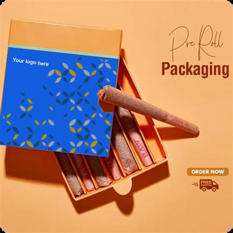 Custom Pre Roll Packaging And Blunt Packaging The Box Lane