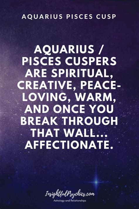 Aquarius Pisces Cusp - The Cusp of Sensitivity | Aquarius pisces cusp, Aries taurus cusp, Pisces ...