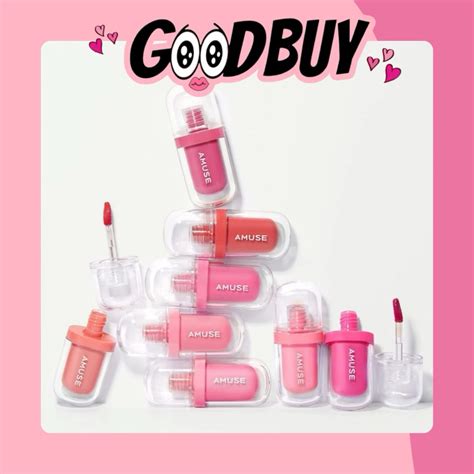 GOODBUY Amuse babe 寶貝 水光 小花 唇釉 蝦皮購物