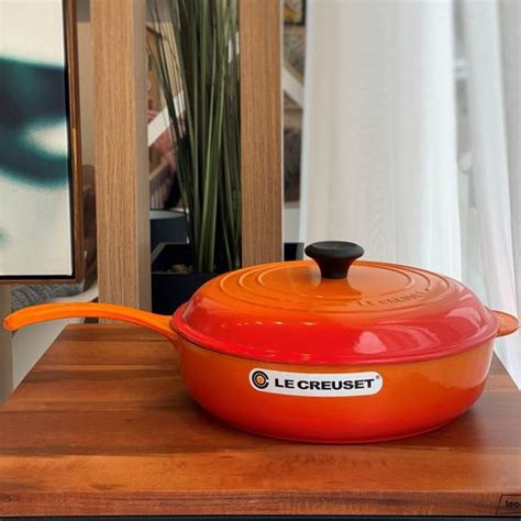 Panela Saut Cm Ferro Fundido Laranja Le Creuset Panelas Magazine