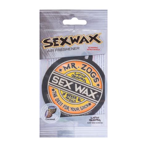 SEX WAX AIR FRESHENER COCONUT ONLY 20 PACK Rdistributing