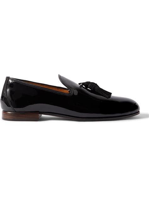 Tom Ford Nicolas Tasselled Patent Leather Loafers In Black For Men Lyst