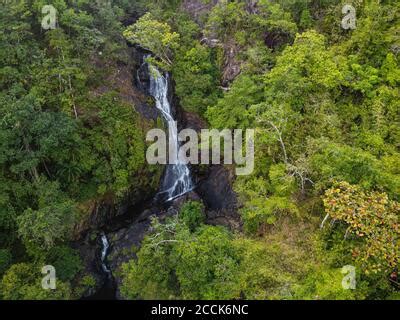 Waterfall In Myanmar Stock Photo Alamy