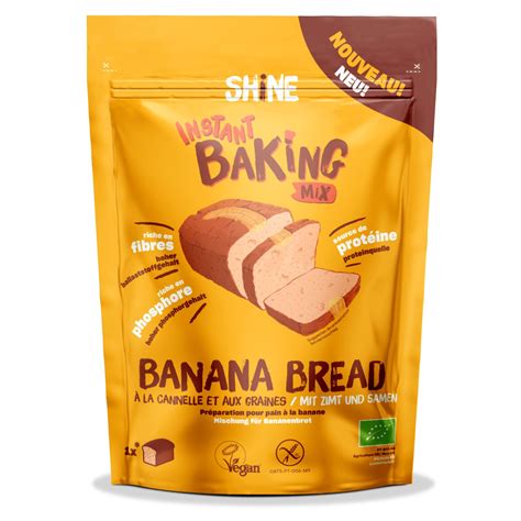 Premix Bio Pentru Banana Bread G Shine Bebe Tei